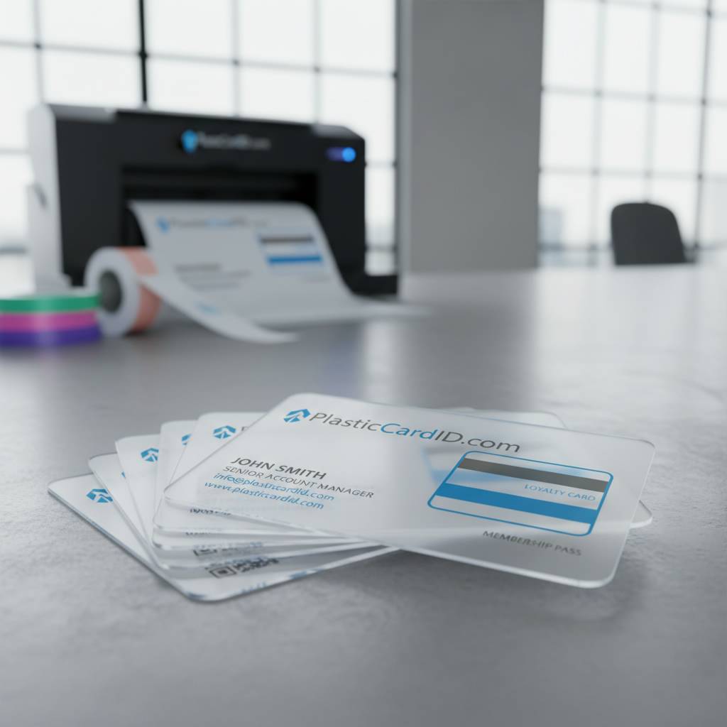 Clear Plastic Business Cards