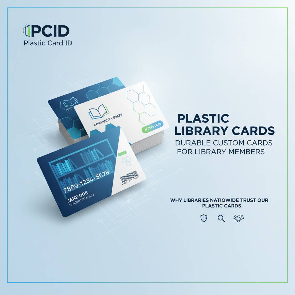 Why Libraries Nationwide Trust Our Plastic Cards