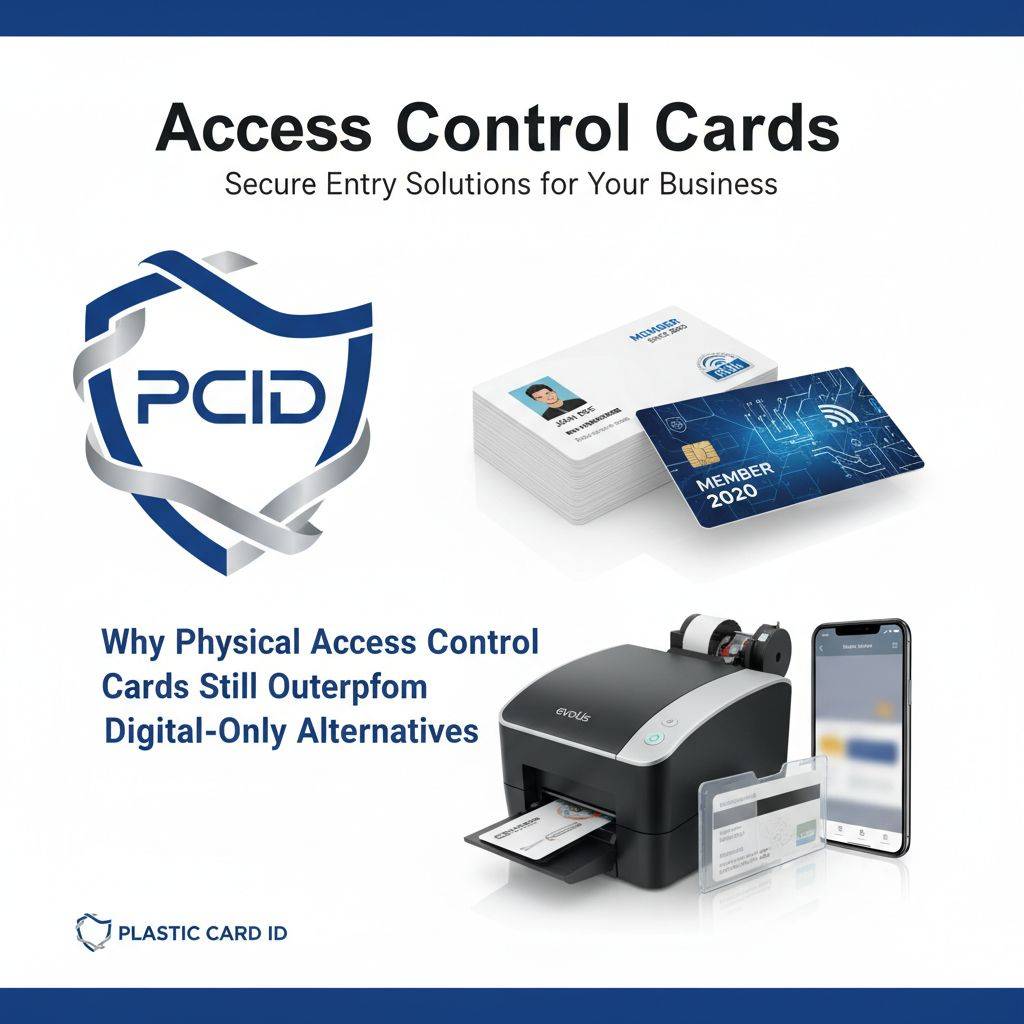Why Physical Access Control Cards Still Outperform Digital-Only Alternatives