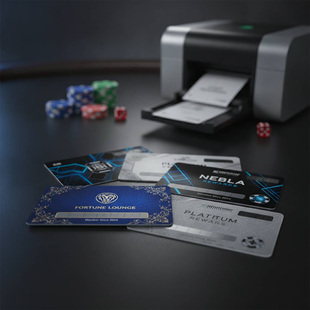 Specialty and Premium Casino Player Card Options
