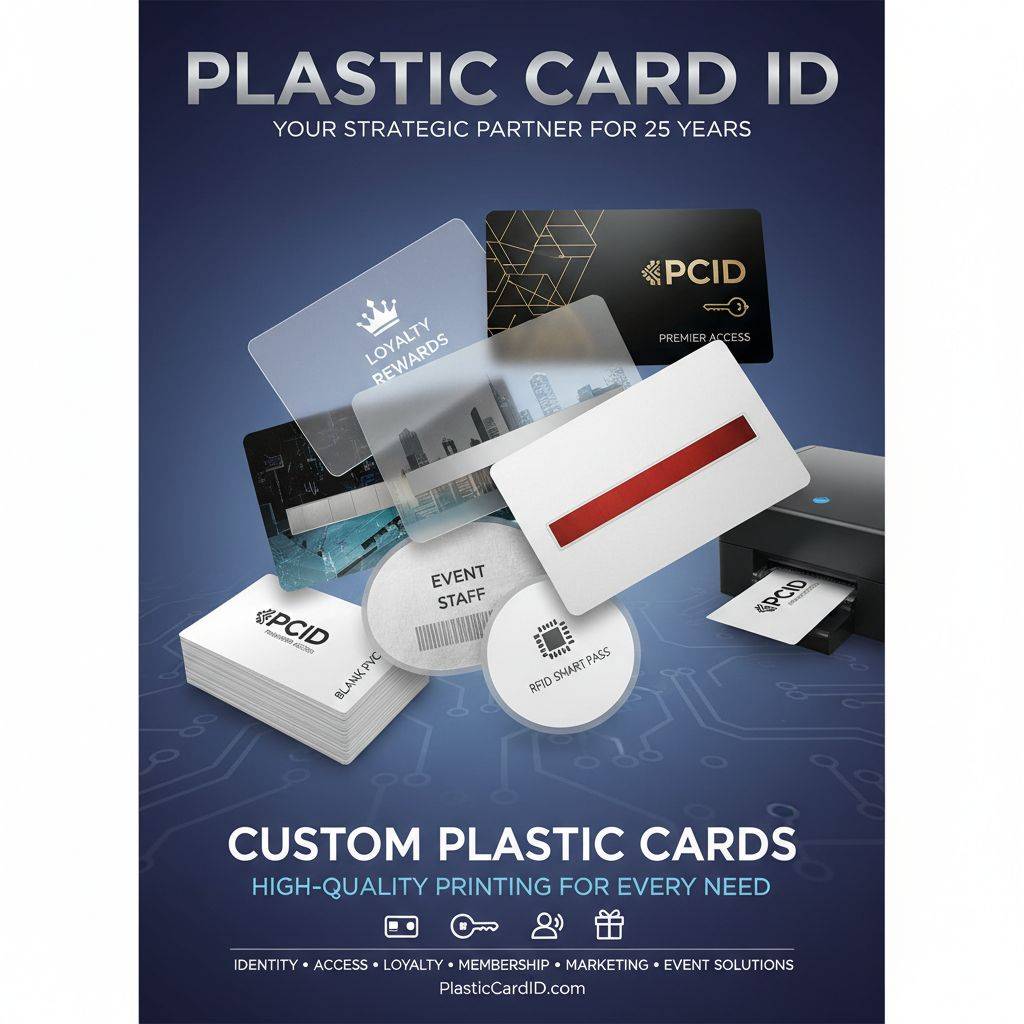 Our Full Range of Custom Plastic Cards