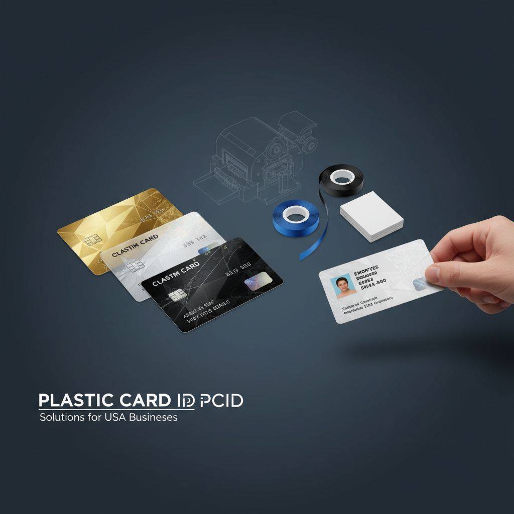 Card Printers, Ribbons, and Refill Supplies
