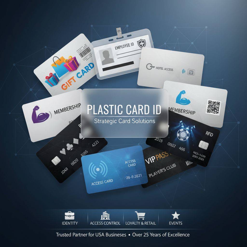 Industries We Serve with Custom Plastic Cards
