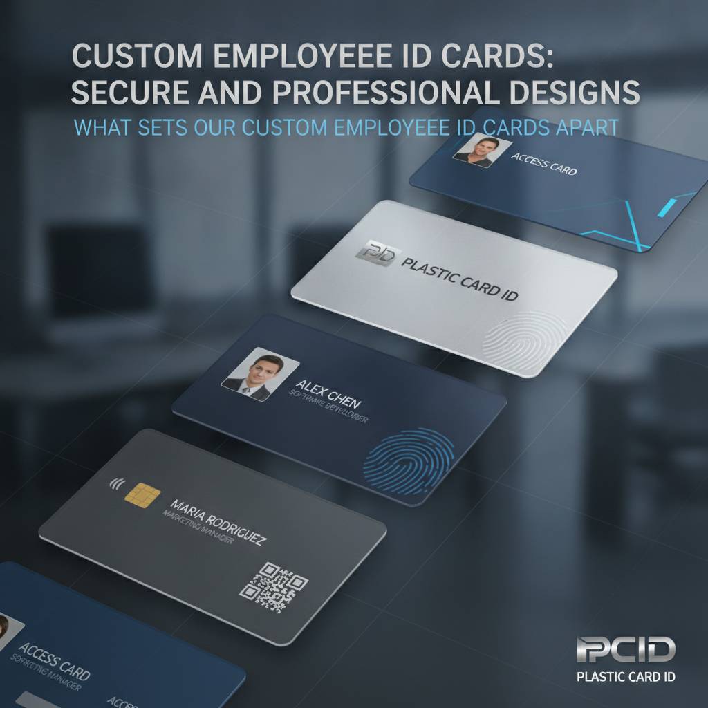 What Sets Our Custom Employee ID Cards Apart