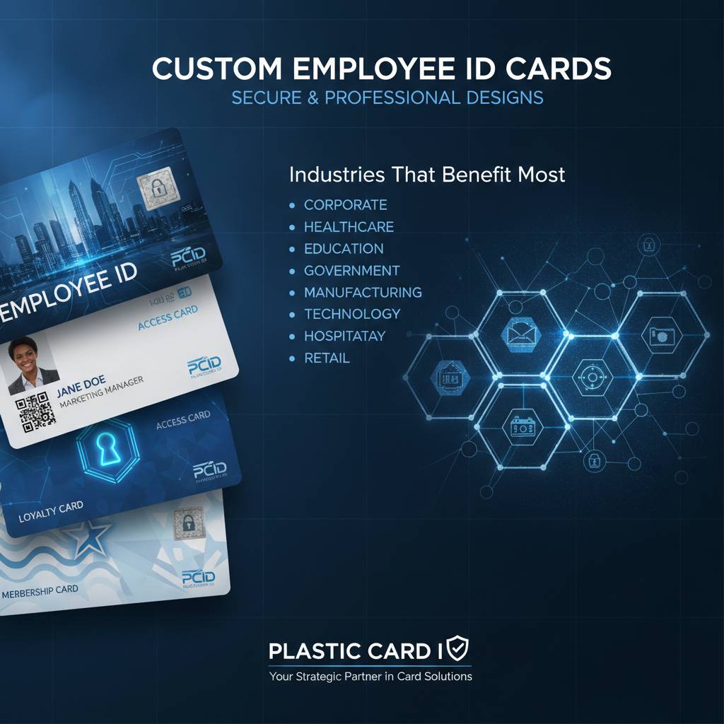 Industries That Benefit Most from Custom Employee ID Cards