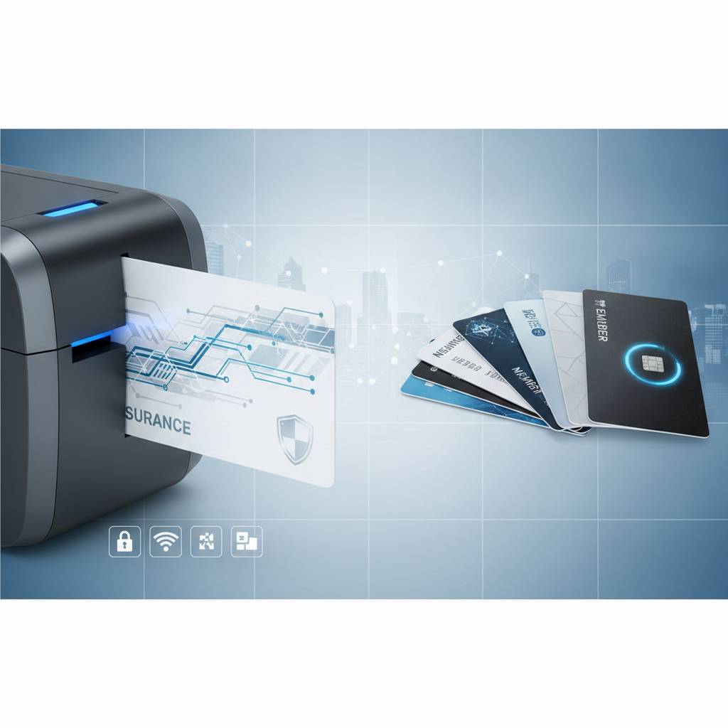 Security and Encoding Features for Insurance Cards