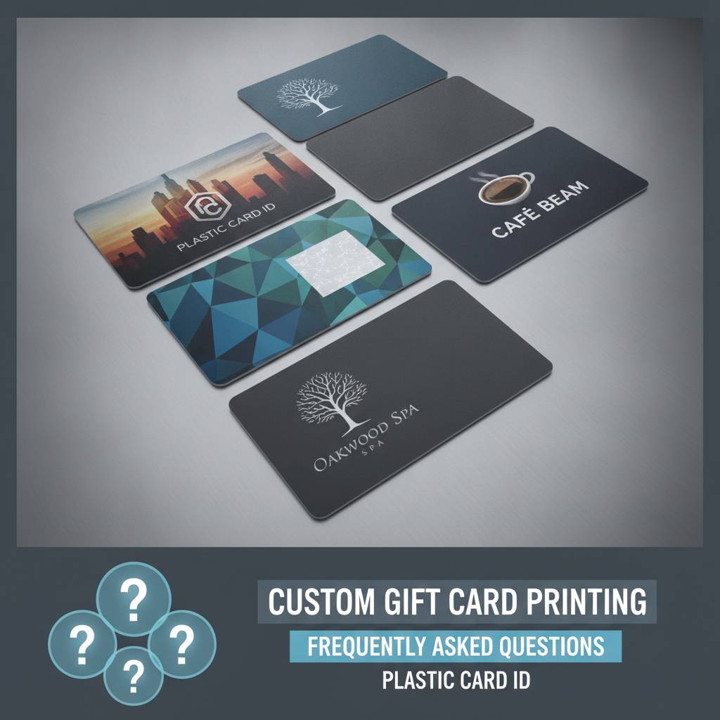 Frequently Asked Questions About Custom Gift Card Printing