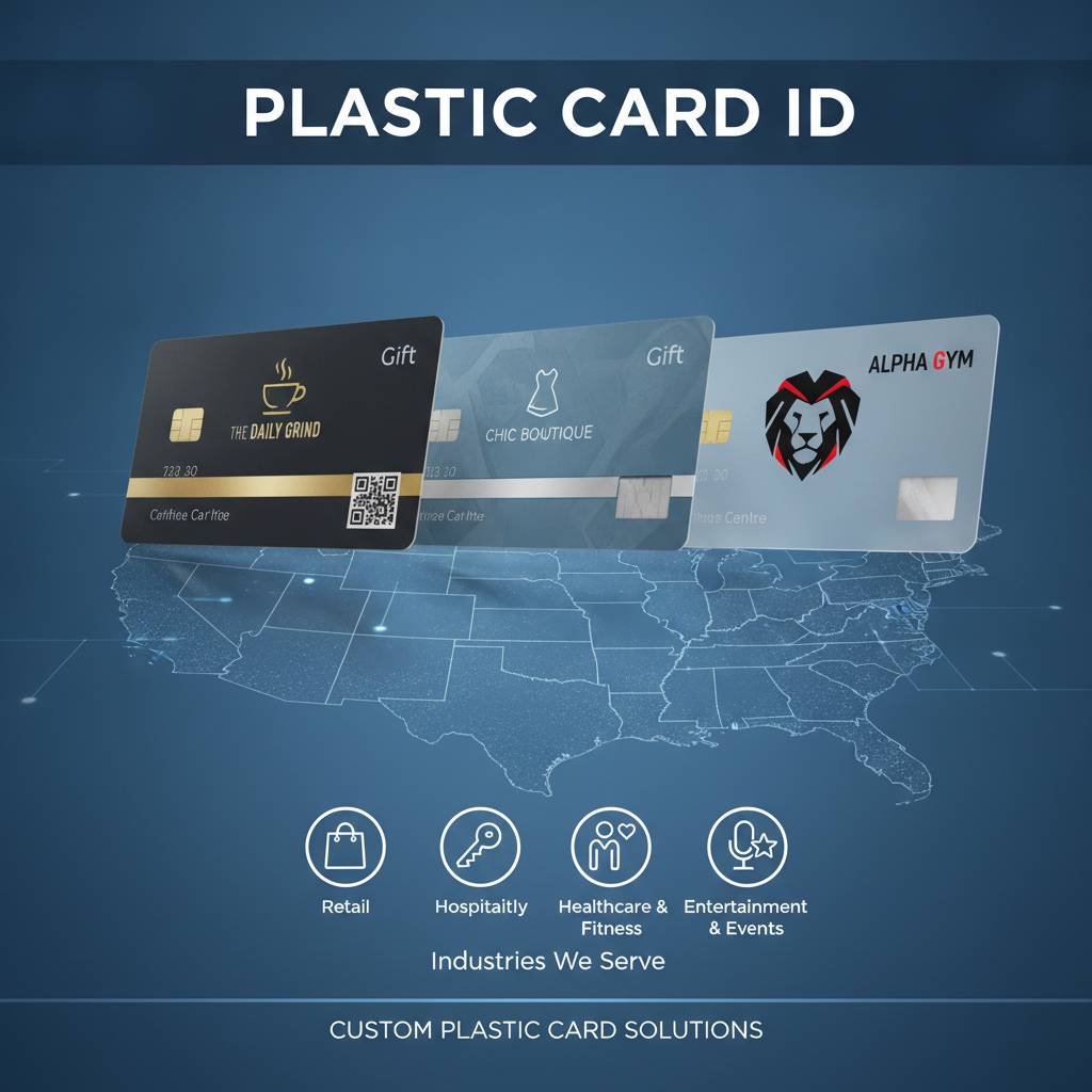 Industries We Serve With Custom Plastic Card Solutions