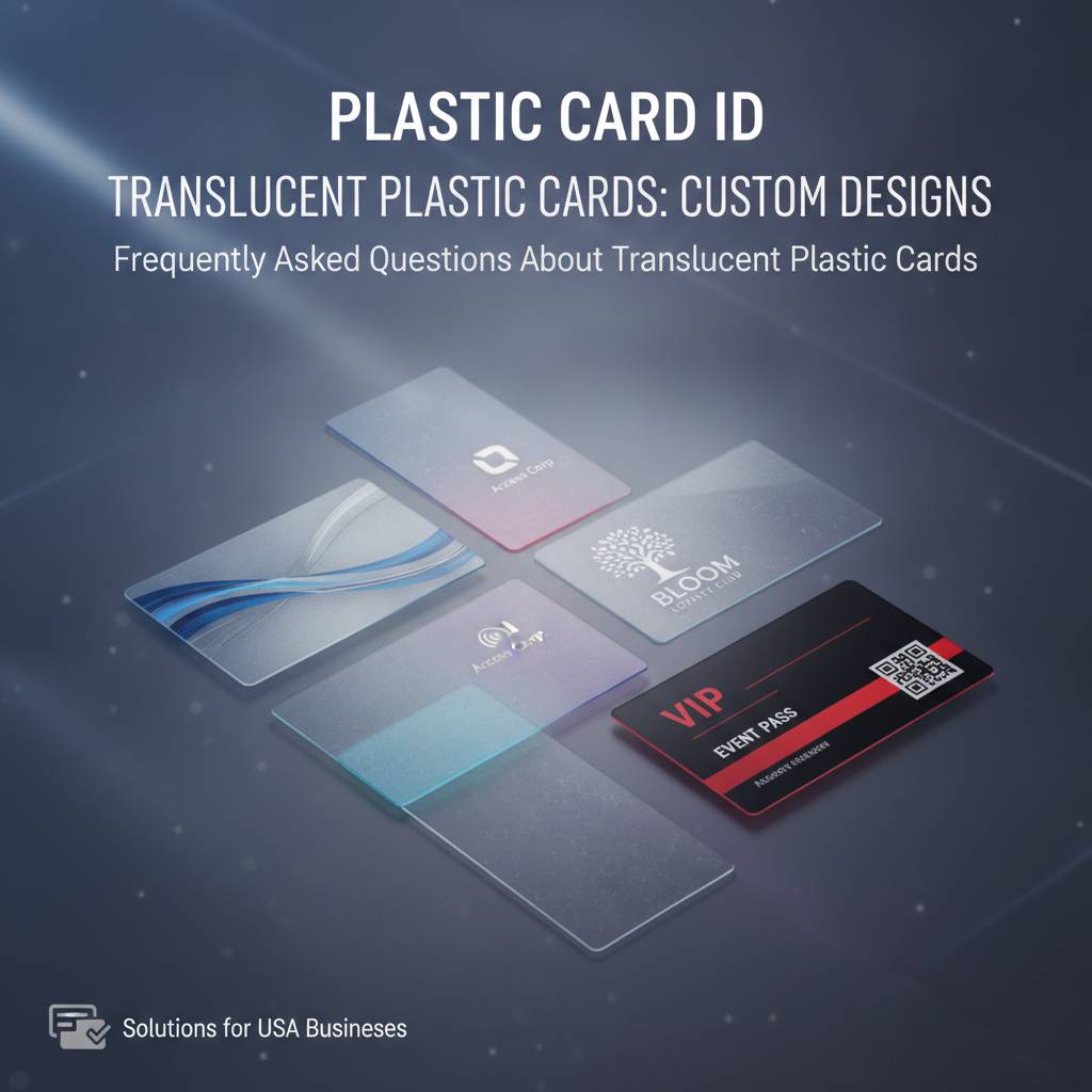 Frequently Asked Questions About Translucent Plastic Cards
