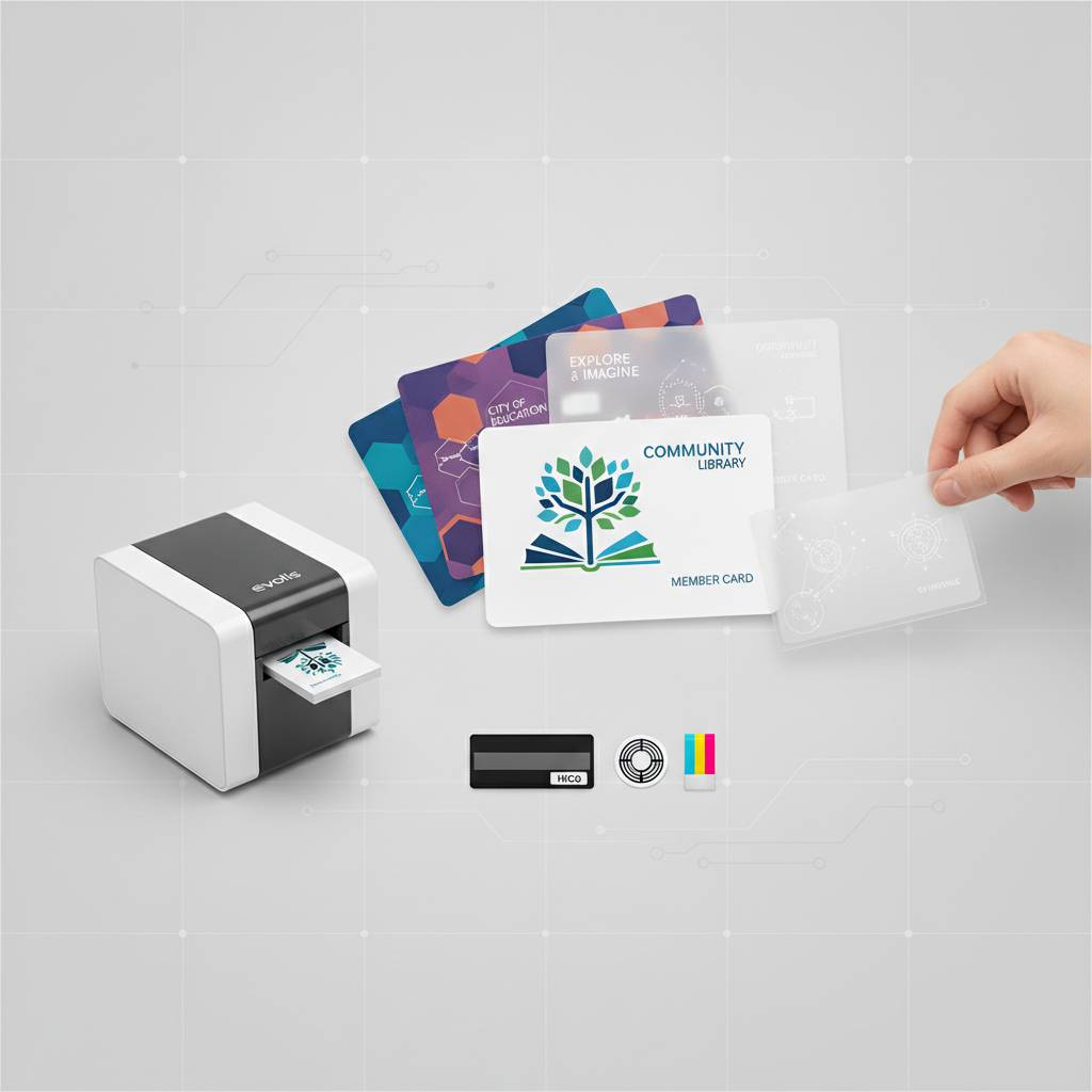 Custom Design Services for Your Plastic Library Cards