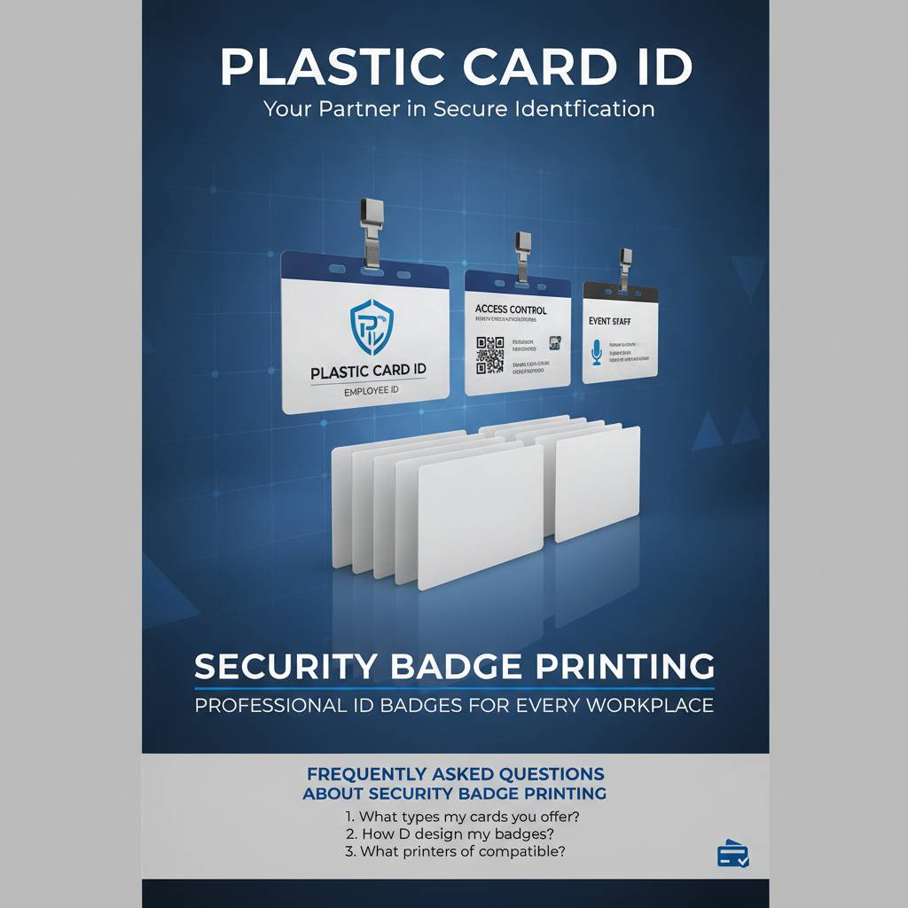 Frequently Asked Questions About Security Badge Printing